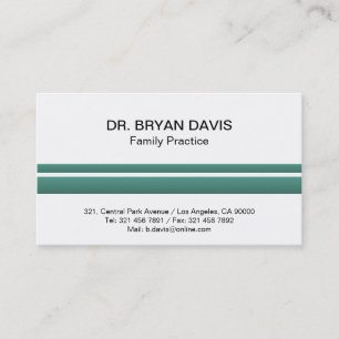 Docteur - cartes de visite