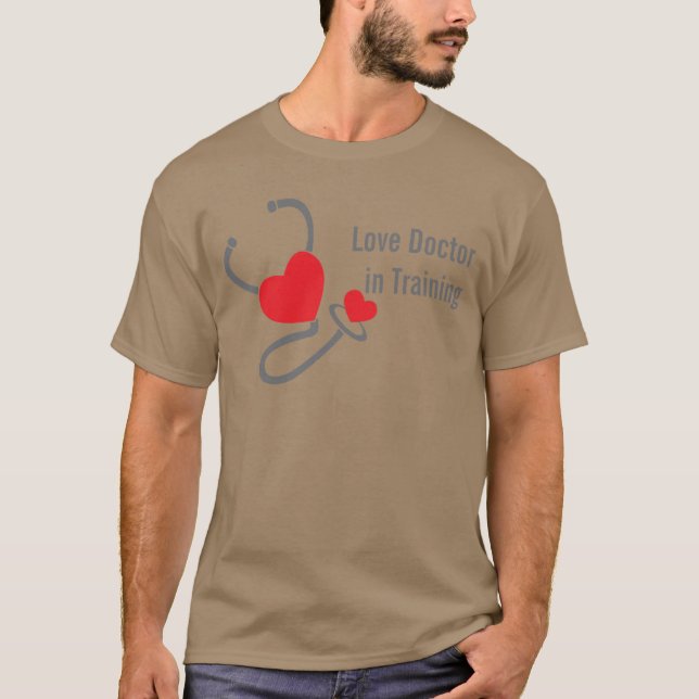 Docteur d'amour dans le T-shirt de coeur de (Devant)