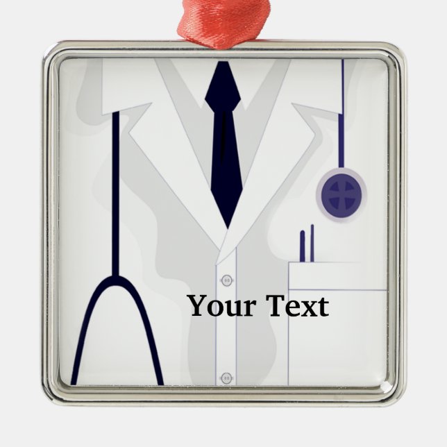 Docteur Médicale Labs Uniforme Premium Ornement (Devant)