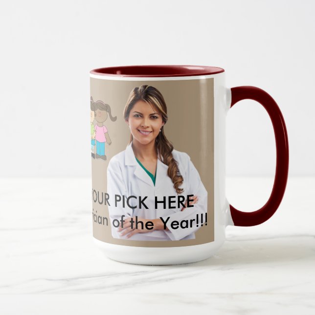 Docteur Mug New Pediatrician Appreciation (Droite)