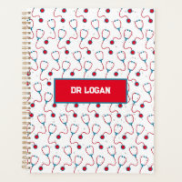 Docteur nom personnalisé stethoscope cadeau médica