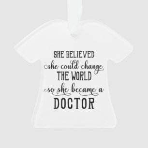 Docteur personnalisé Ornament