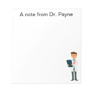 Docteur sur mesure, infirmière, Bloc-notes pour de