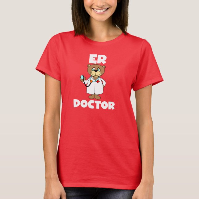 Docteur Tshirt d'ER d'ours (Devant)