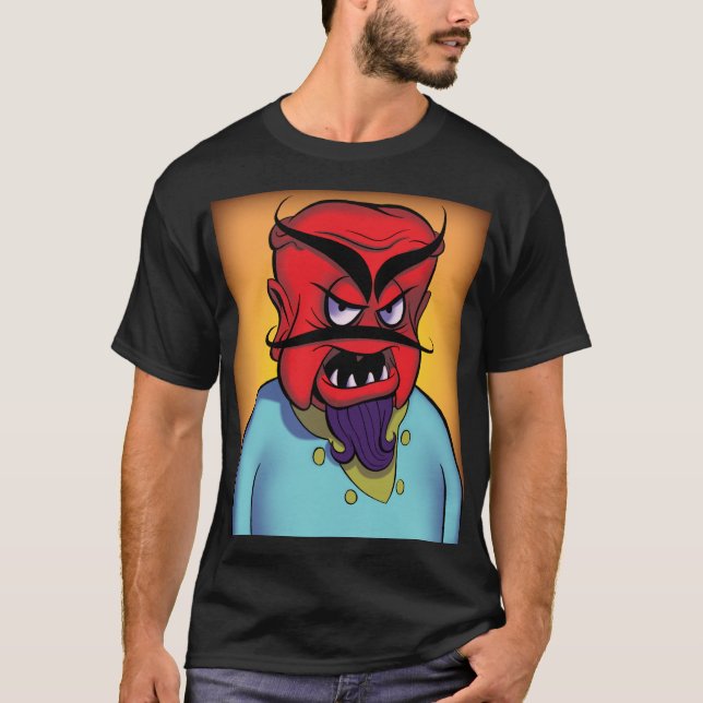 Docto Dweevil von Verteidigern von Monstro City T-Shirt (Vorderseite)