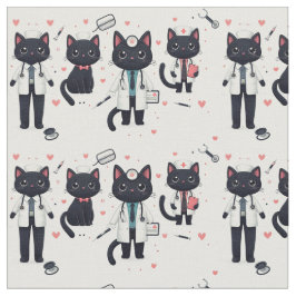 Doctor Black Cat Stoff