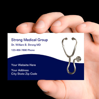Doctor Business Cards Terminkarte