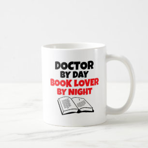 Doctor by Day Book Lover by Night Kaffeetasse