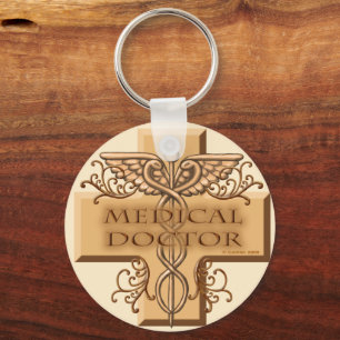 Doctor Caduceus Schlüsselanhänger