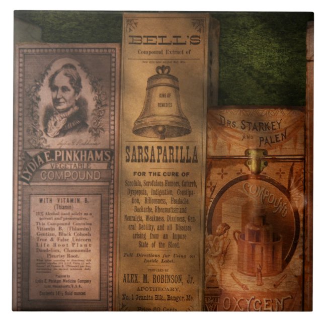 Doctor - Compound Extractions & Sarsaparilla Fliese (Vorderseite)