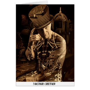 Doctor Crevan Steampunk Cyborg