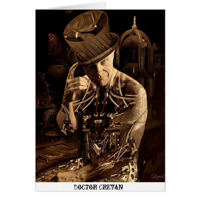 Doctor Crevan Steampunk Cyborg (Vorne)
