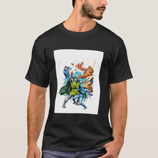 Doctor Doom Graphic T - Shirt (Vorderseite)