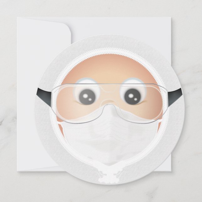 Doctor Emoji Karte (Vorderseite)