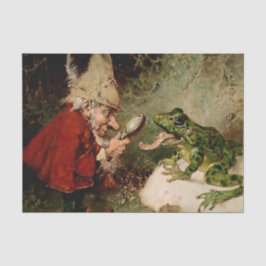 "Doctor Gnome Inspects Frog Tongue" von Heinrich S Seidenpapier