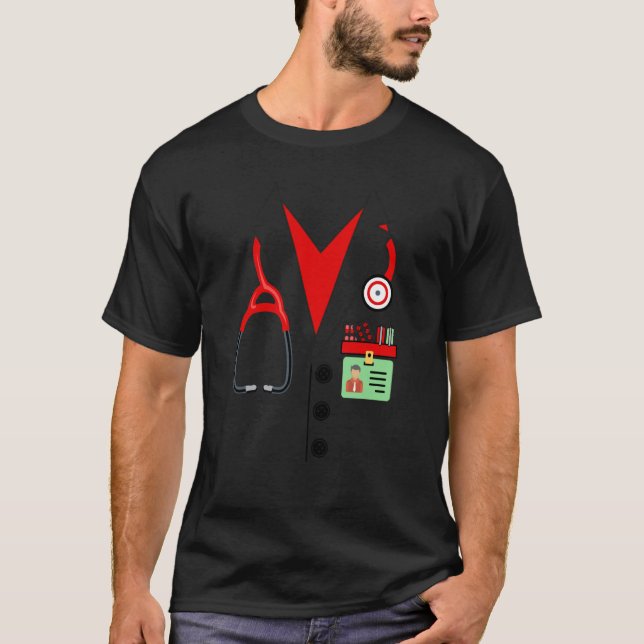 Doctor Halloween Med School Medical Students Docto T-Shirt (Vorderseite)
