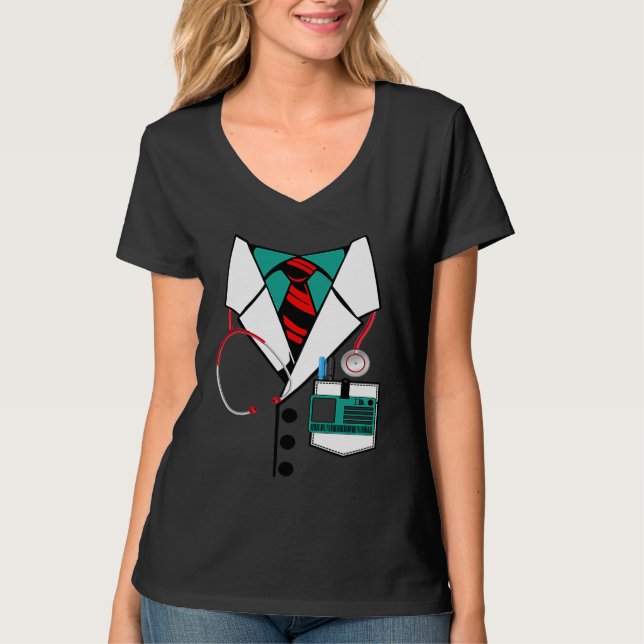 Doctor Halloween Med School Medical Students Docto T-Shirt (Vorderseite)