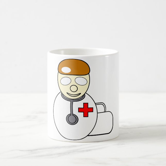 Doctor Icon Vector Image Tasse (Mittel)