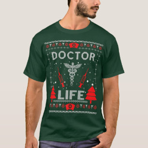 Doctor Life Ugly Christmas Sweaters Matching Group T-Shirt