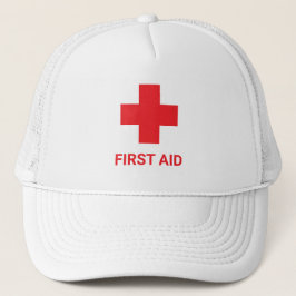 Doctor MEDIC & First Aid, Cross, Ambulance, Truckerkappe