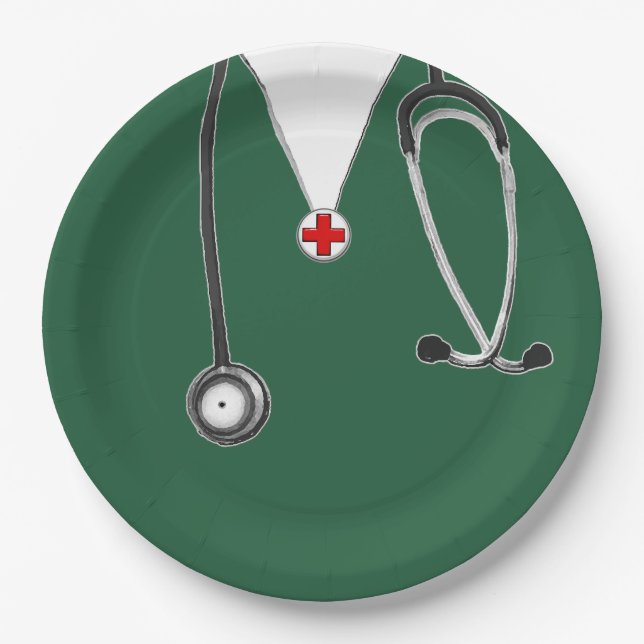 Doctor Party Pappteller (Vorderseite)