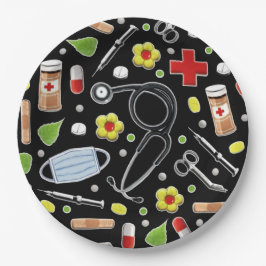 Doctor Party Pappteller