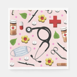 Doctor Party Serviette