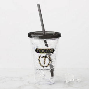 Doctor - Personalisieren Sie die Akrylic Tumbler Acryltrinkbecher