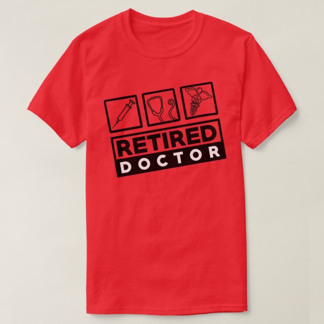 Doctor Remüde 1 T-Shirt (Design vorne)