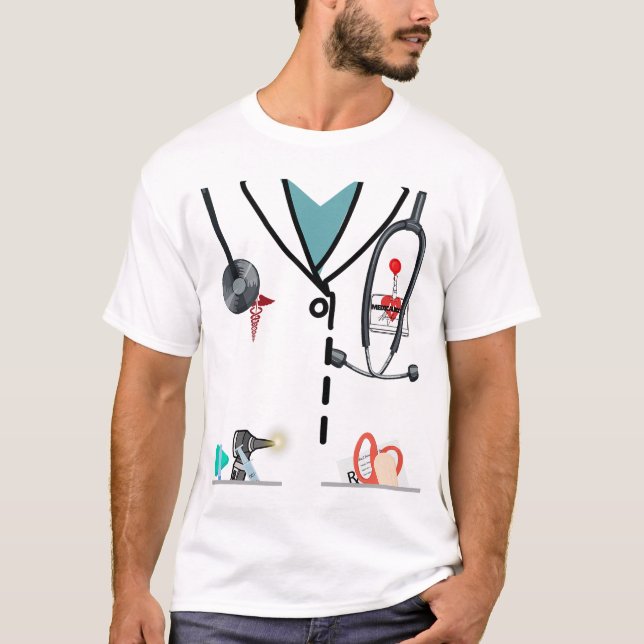 Doctor Theme Career Day T-Shirt (Vorderseite)
