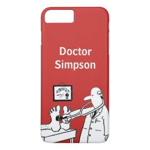 Doctor Theme Cartoon iPhone 8 Plus/7 Plus Hülle