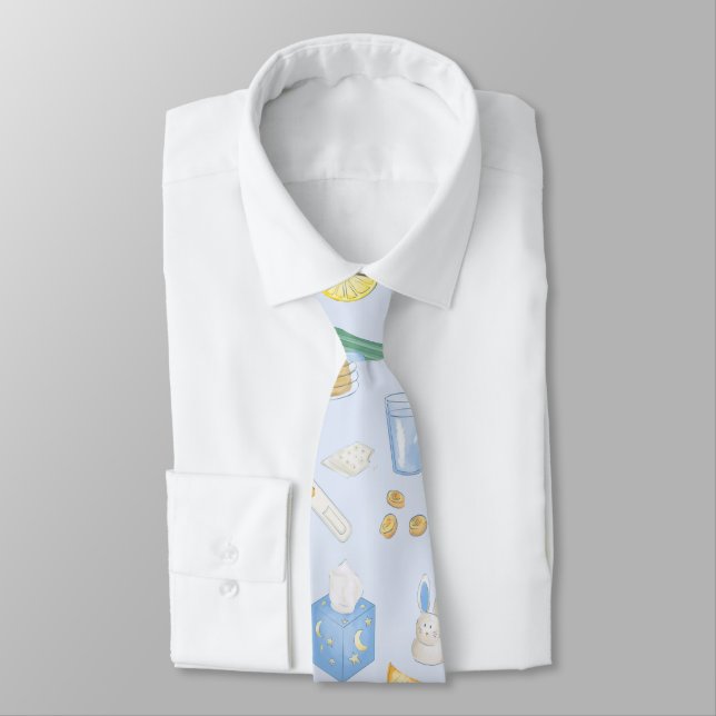 Doctor Tie Sick Day Get Well Soon Tie Krawatte (Gebunden)