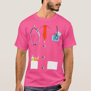 Doctor White Labrador Coat Funny Halloween Kostüm  T-Shirt