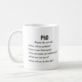 Doctorat Mug S'il vous plaît ne demandez pas de ca