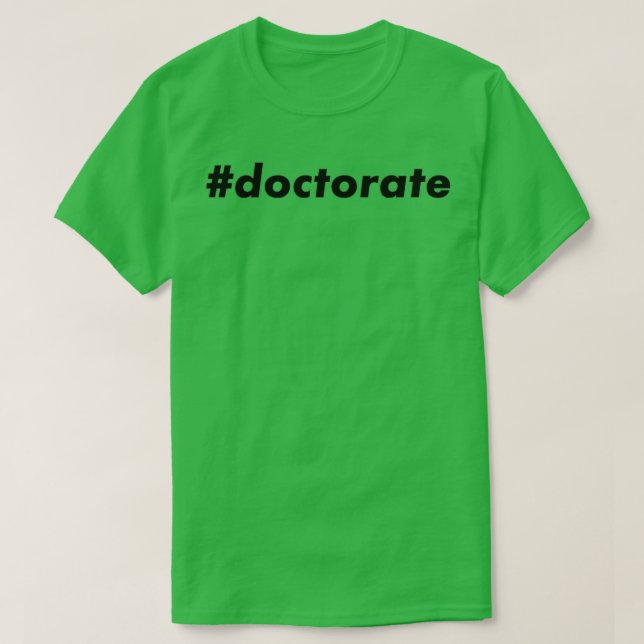 doctorate 2 T-Shirt (Design vorne)