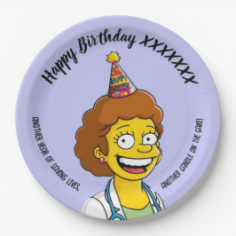 DOCTORS BIRTHDAY blue pediatric fun girl Pappteller