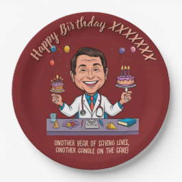 DOCTORS BIRTHDAY PARTY CALM ANTISTRESS PAPPTELLER