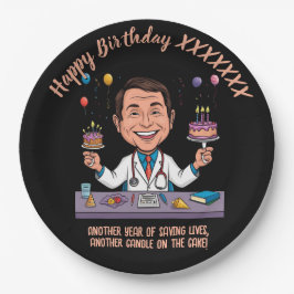 DOCTORS BIRTHDAY PARTY CALM ANTISTRESS PAPPTELLER