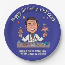 DOCTORS BIRTHDAY PARTY CALM ANTISTRESS PAPPTELLER