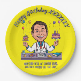 DOCTORS BIRTHDAY PARTY CALM ANTISTRESS PAPPTELLER