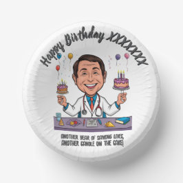 DOCTORS BIRTHDAY PARTY CALM ANTISTRESS PAPPTELLER