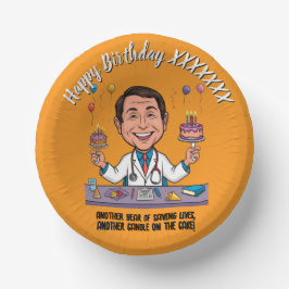 DOCTORS BIRTHDAY PARTY CALM ANTISTRESS PAPPTELLER