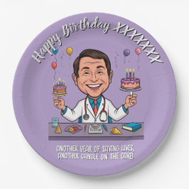 DOCTORS BIRTHDAY PARTY CALM ANTISTRESS PAPPTELLER