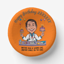 DOCTORS BIRTHDAY PARTY CALM ANTISTRESS PAPPTELLER