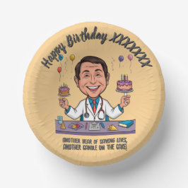 DOCTORS BIRTHDAY PARTY CALM ANTISTRESS PAPPTELLER