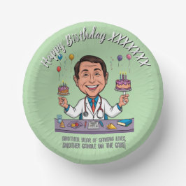 DOCTORS BIRTHDAY PARTY CALM ANTISTRESS PAPPTELLER
