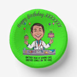 DOCTORS BIRTHDAY PARTY CALM ANTISTRESS PAPPTELLER