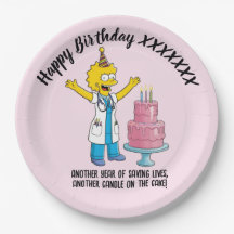 DOCTORS BIRTHDAY pink pediatric anti-stress