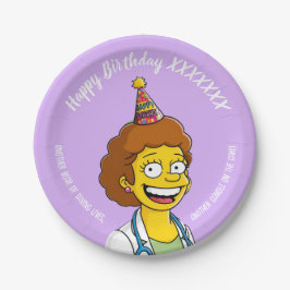 DOCTORS BIRTHDAY violet pediatric anti-stress Pappteller