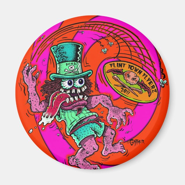 DOD - Disk Golf Magnet (Vorne)